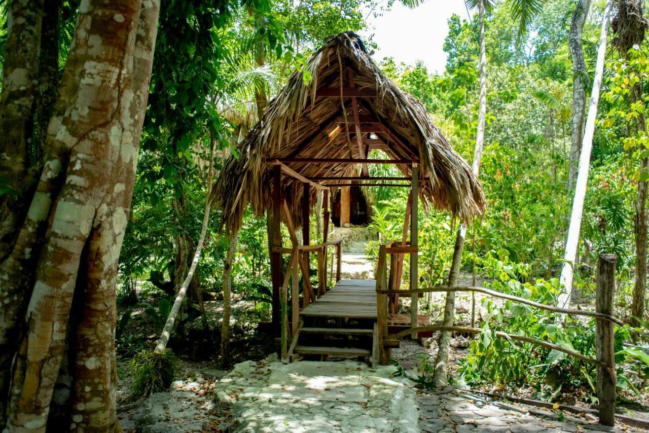 Ecolodge El Sombrero Laguna Yaxha Exterior photo